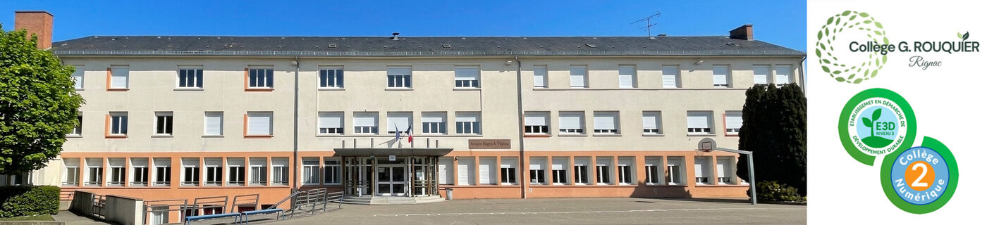 Photo collège + logos.
